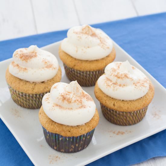 Snickerdoodle Cupcakes