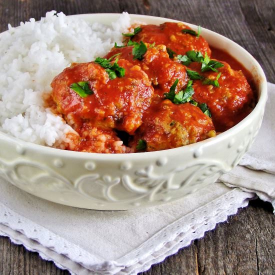 Meatballs with zucchini