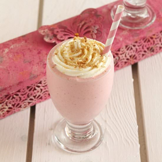 Strawberry cheesecake smoothie