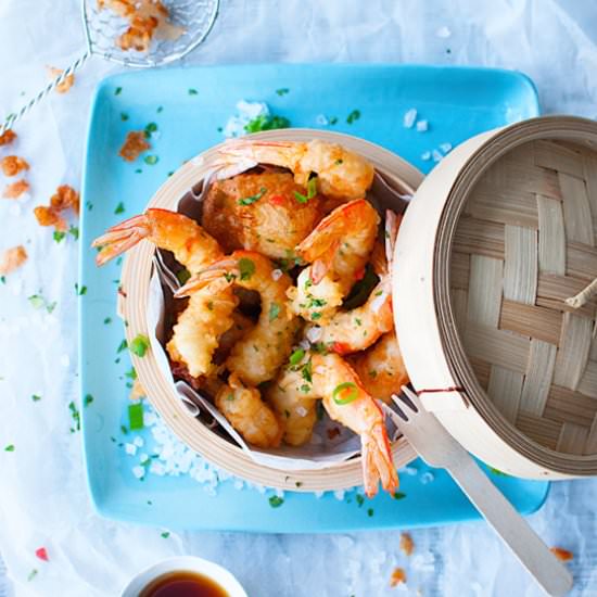 Tempura Shrimp and Scallops