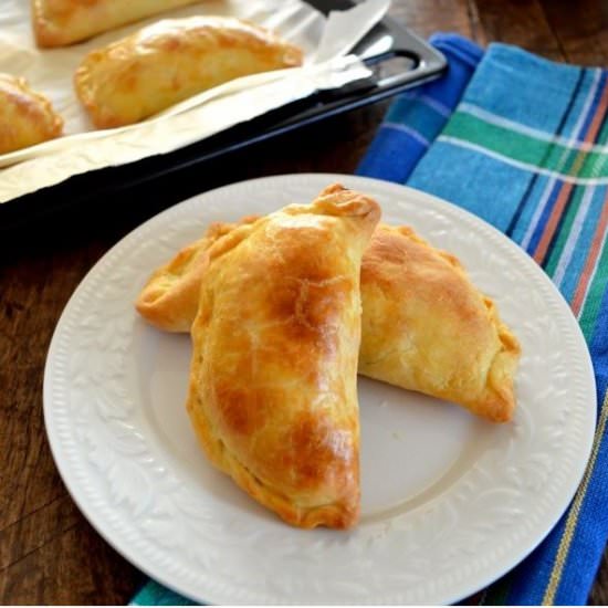 Corn & Goat Cheese Empanadas
