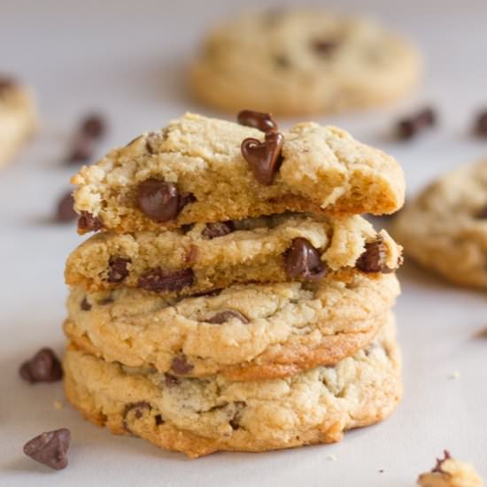 Bakery Style Chocolate Chip Cookies