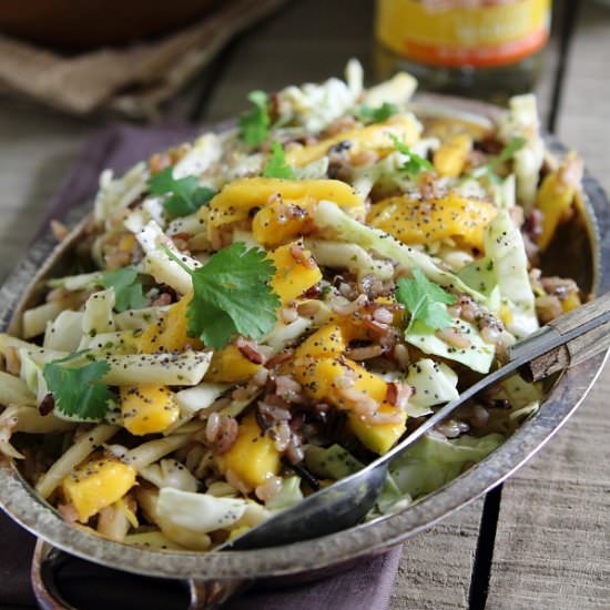 Cilantro Mango Wild Rice Salad