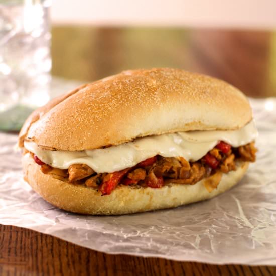 The Ultimate Vegan Cheesesteak