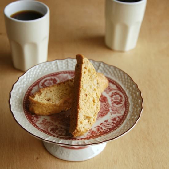 Pine nut and Marsala biscotti