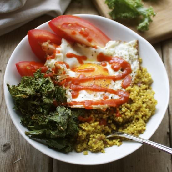 Coconut Curried Millet Bowl