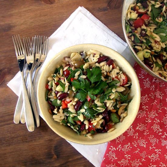 Greek Orzo Salad