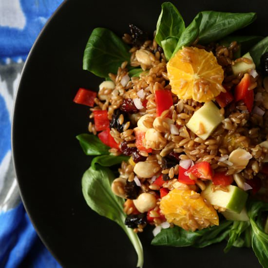 Farro Salad with Citrus Vinaigrette