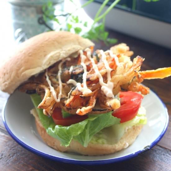 Vege Tempura Sandwich