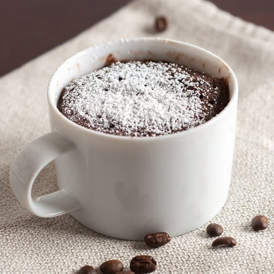 Chocolate & Coffee Mug Cake