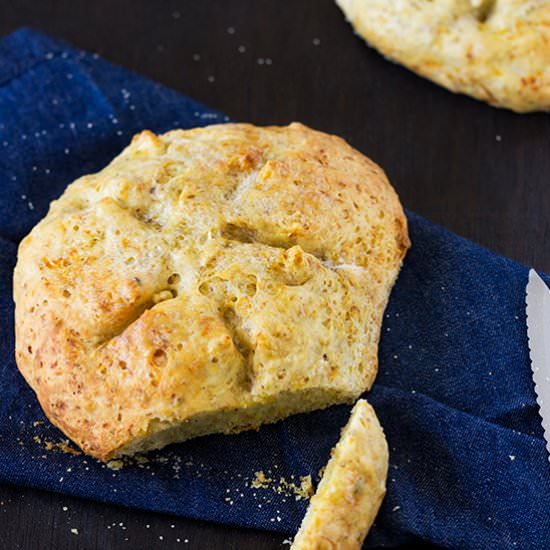 Eggless Savoury Zucchini Bread