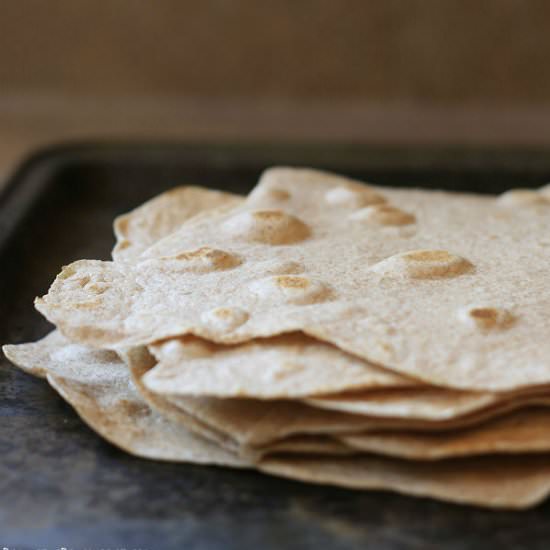 Whole Wheat Tortillas