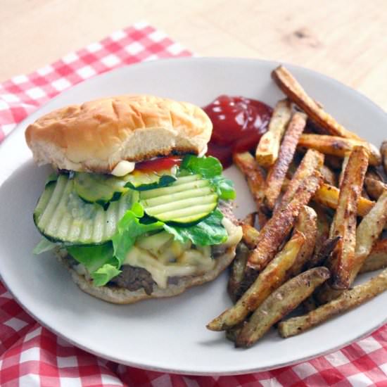 Perfect Simple Cheeseburger