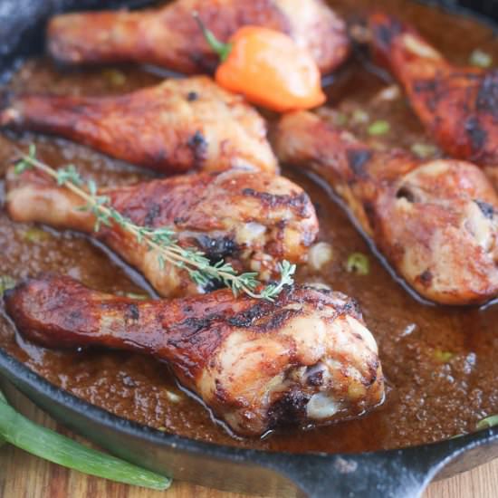 Oven Baked Jerk Chicken