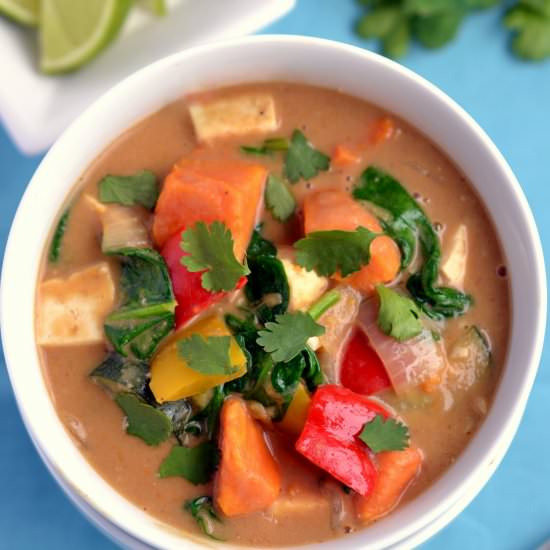 Peanut Thai Vegetable Stew