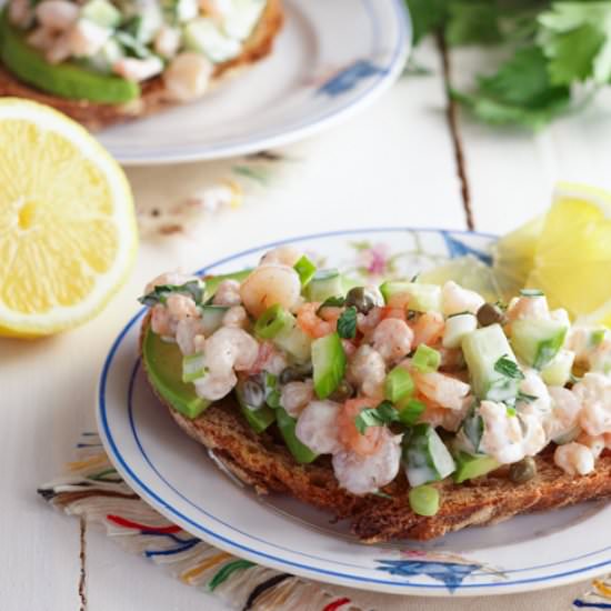 Norwegian Shrimp Salad