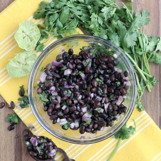 Easy Black Bean Salad