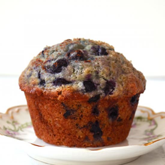 My Favorite Blueberry Muffins
