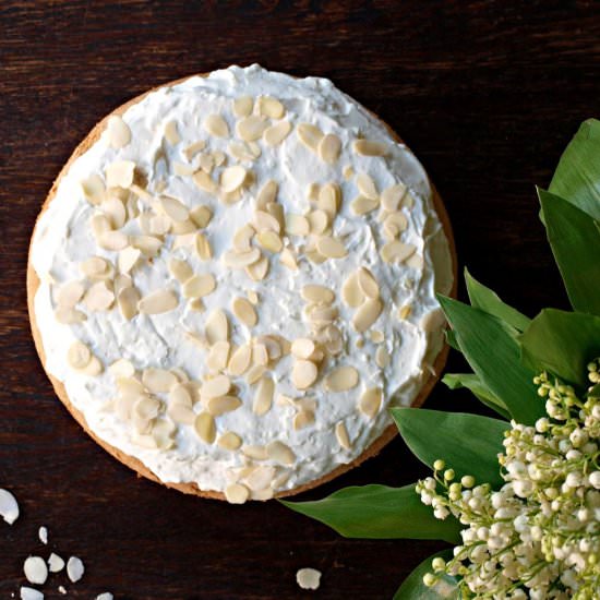 White Forest Cake