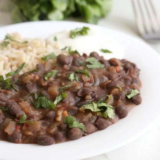 Restaurant-Style Black Beans
