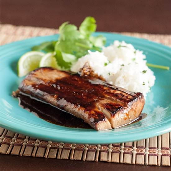 Ginger Glazed Mahi Mahi