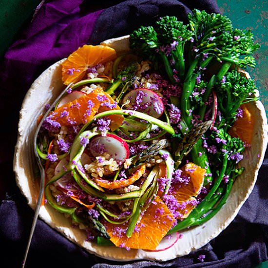 Shaved Asparagus Salad
