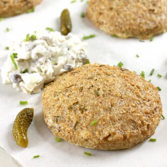 Cheesy Quinoa Cakes