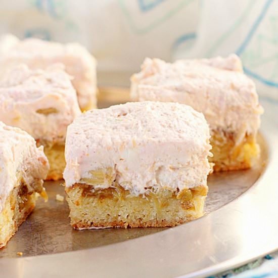 Rhubarb Cake