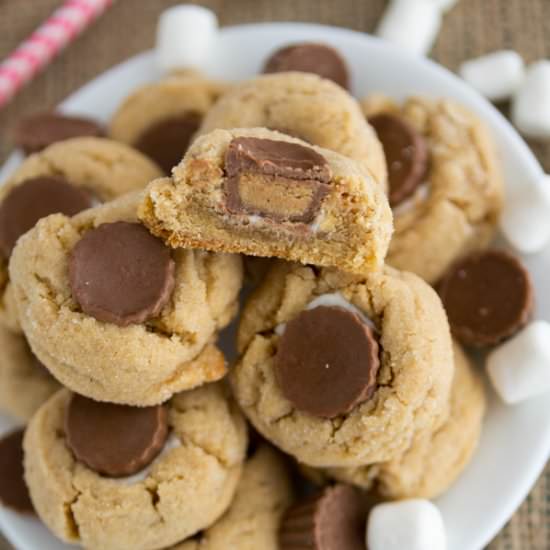 Peanut Butter S’more Blossoms