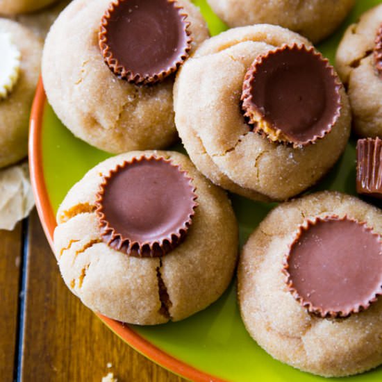 Peanut Butter Cup Blossoms