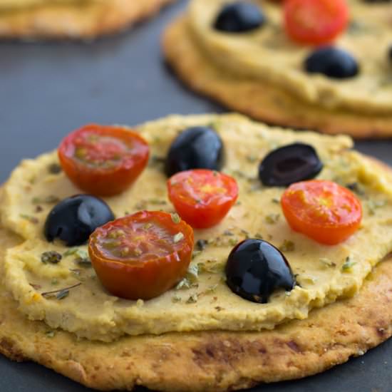 Cauliflower Pizza Crust (V + GF)