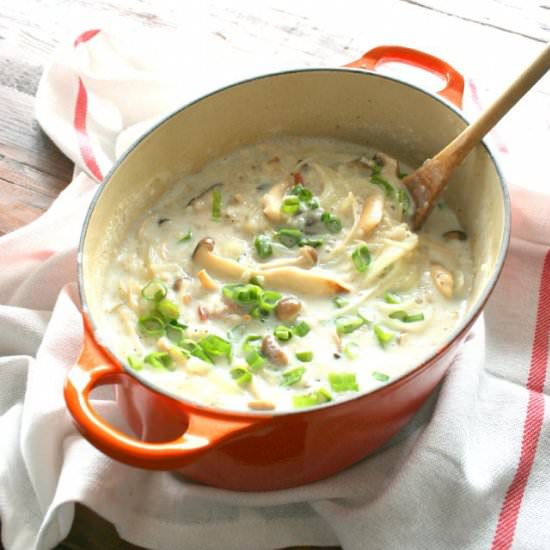 Creamy Mushroom Risotto