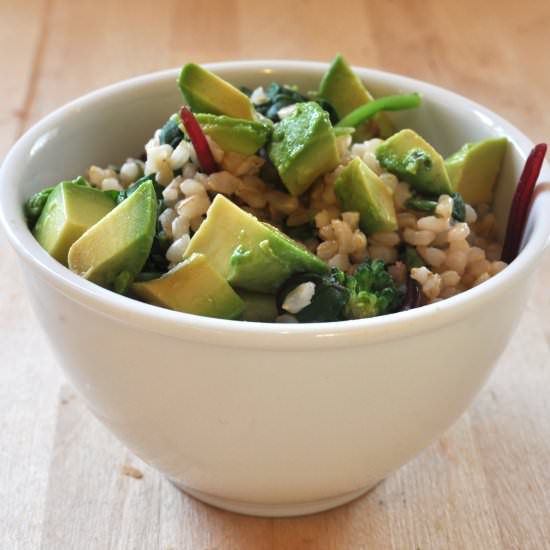 Brown Rice Green Bowl