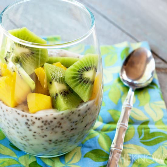 Creamy Tropical Chia Pudding