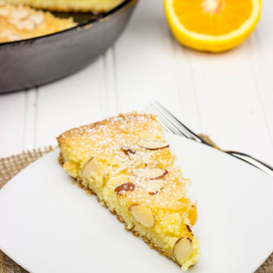 Almond Skillet Cake