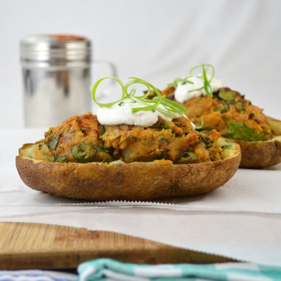 Hungarian Twice-Baked Potato