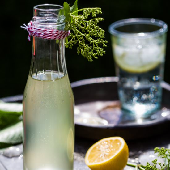 Homemade Elderflower Cordial