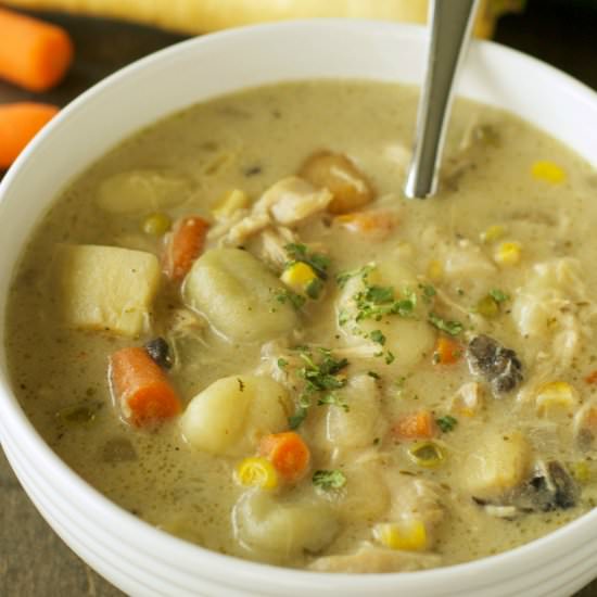 Crockpot Chicken and Dumplings