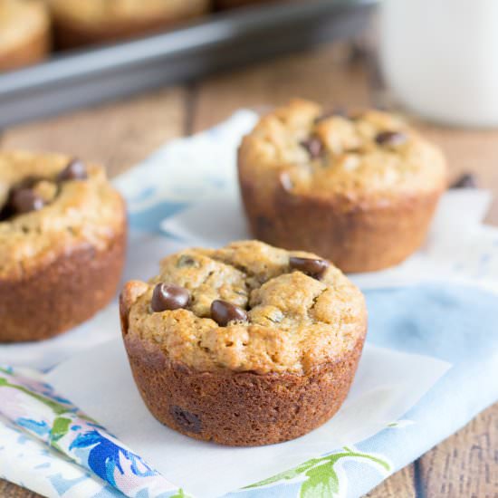 Skinny Peanut Butter, Banana Muffin