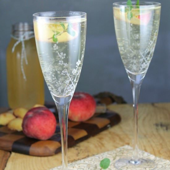Peach Moscato Sangria