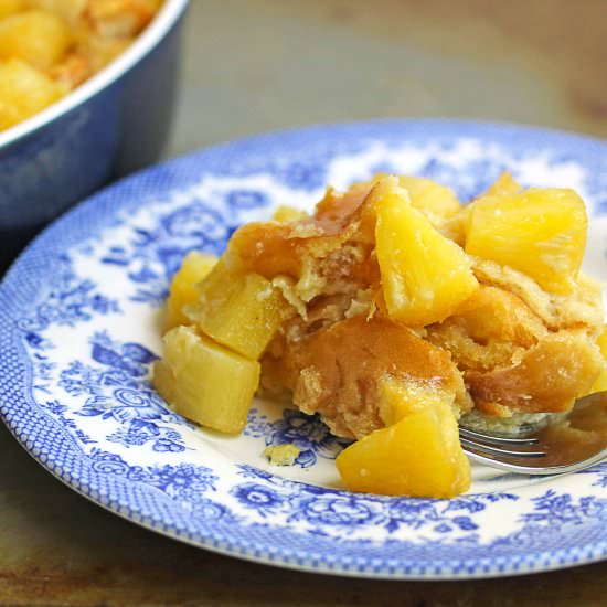 Baked Pineapple French Toast