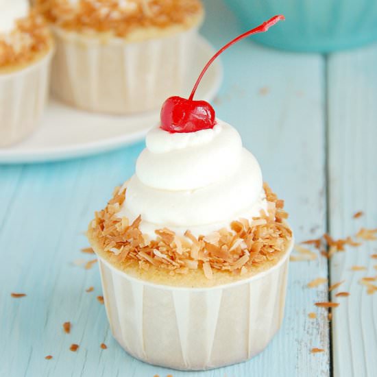 Tres Leches Cupcakes