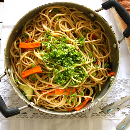 Spaghetti Alio e Olio