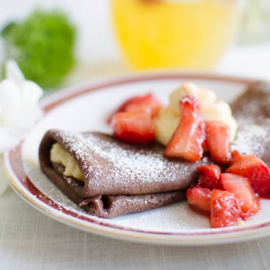 Chocolate Crepes