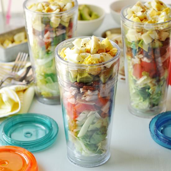 Cobb Salad To-Go Tumblers