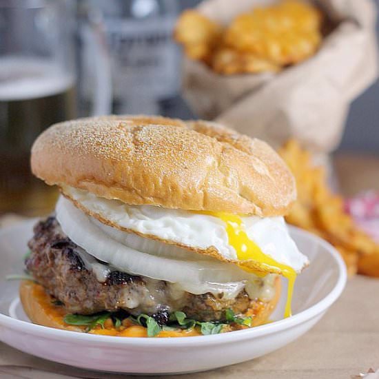 Spicy Chorizo Burger