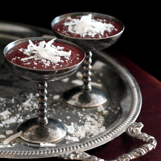 Coconut Chocolate Mousse