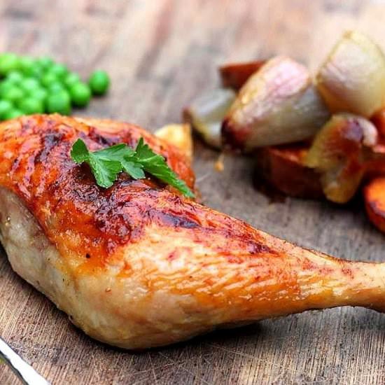 One-Pan Chicken Thighs