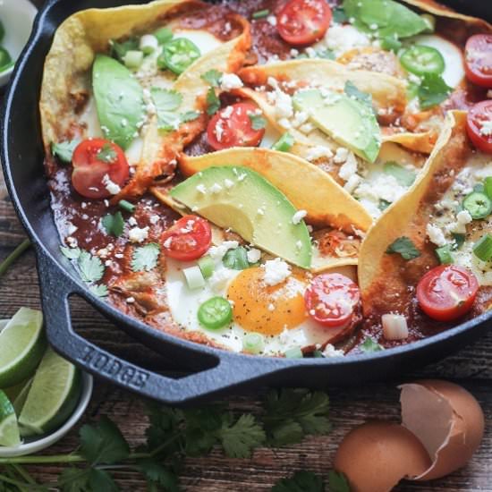 Huevos Rancheros in Colorado Sauce