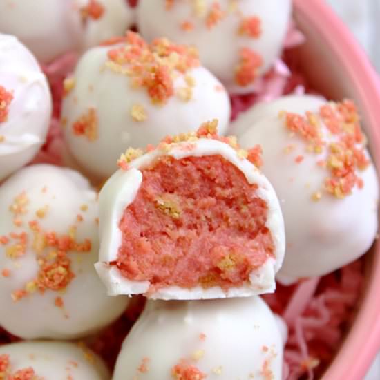 Fruit Punch Oreo Truffles
